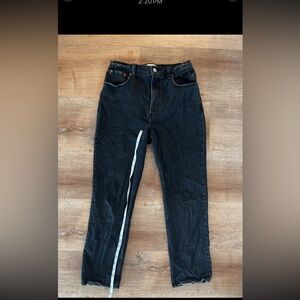 Abercrombie Straight leg black jeans